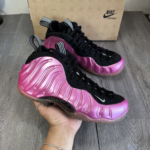 Nike Air Foamposite One Pearlized Pink 2012 Men Size 9 / 10.5 W Sneakers Shoes